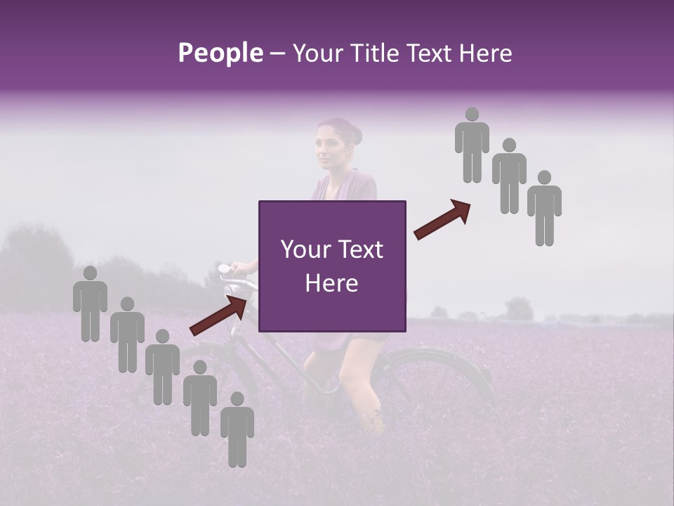 Lit People Back PowerPoint Template