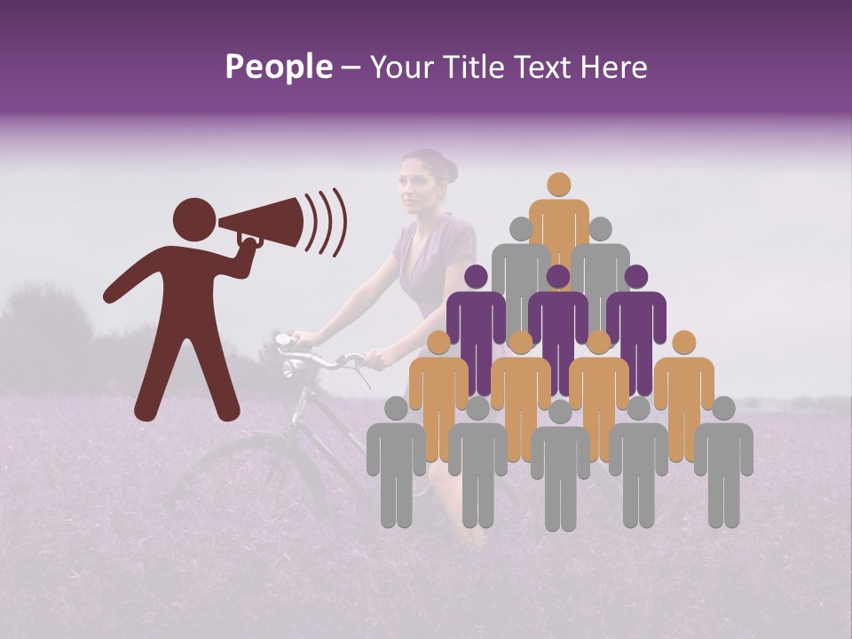 Lit People Back PowerPoint Template