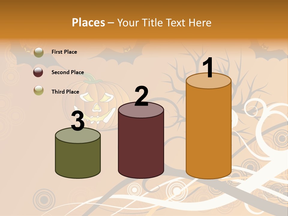 Illustration Decoration Creative PowerPoint Template