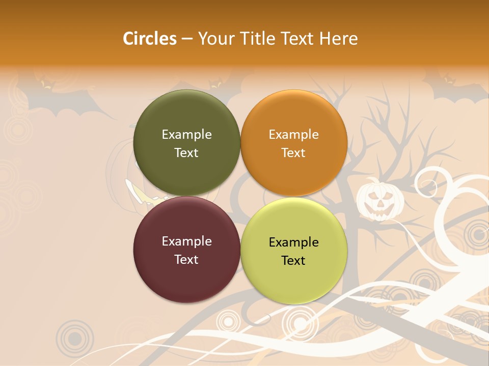 Illustration Decoration Creative PowerPoint Template