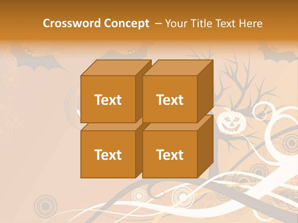 Illustration Decoration Creative PowerPoint Template