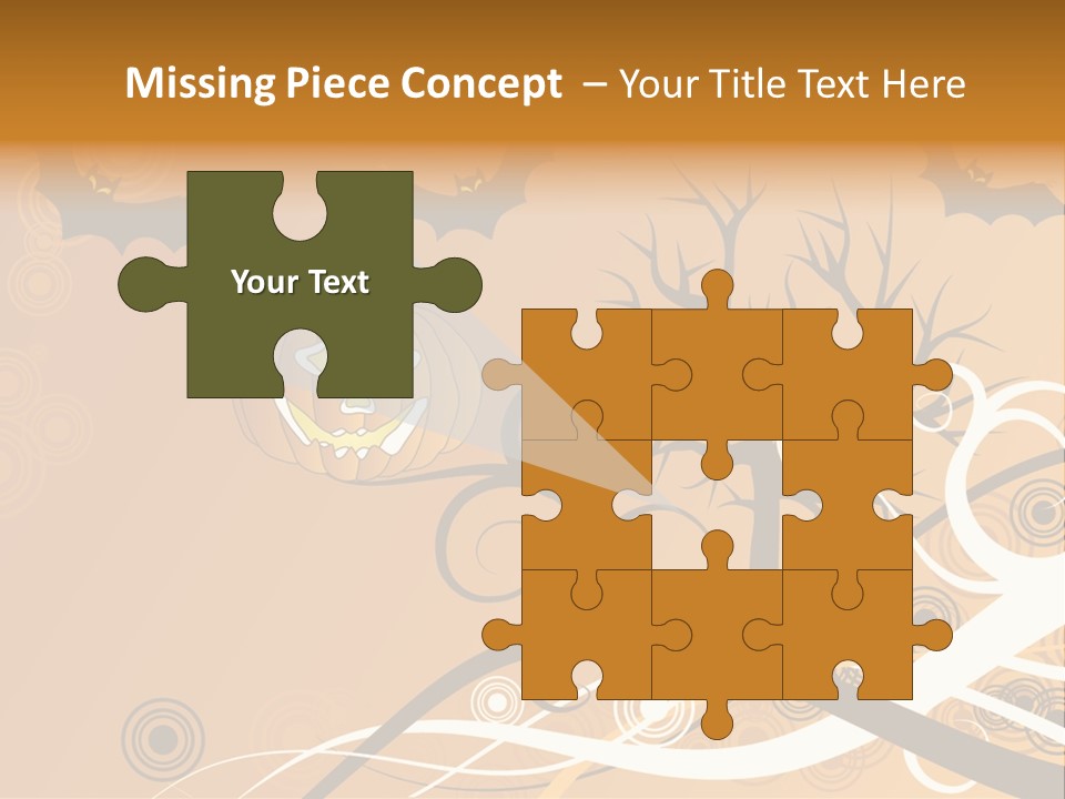 Illustration Decoration Creative PowerPoint Template