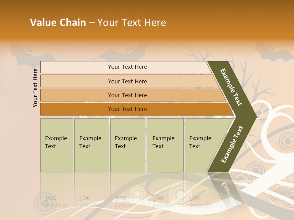 Illustration Decoration Creative PowerPoint Template