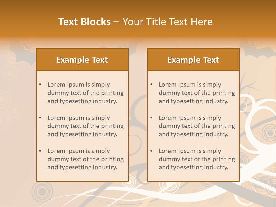 Illustration Decoration Creative PowerPoint Template