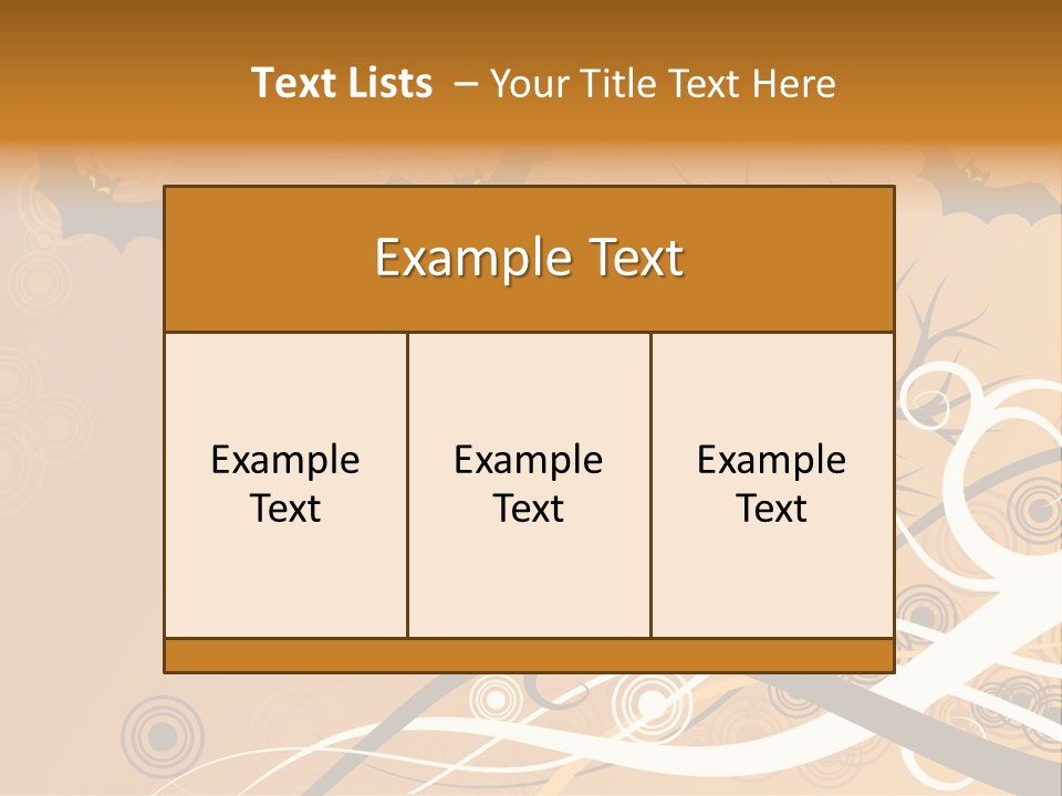 Illustration Decoration Creative PowerPoint Template