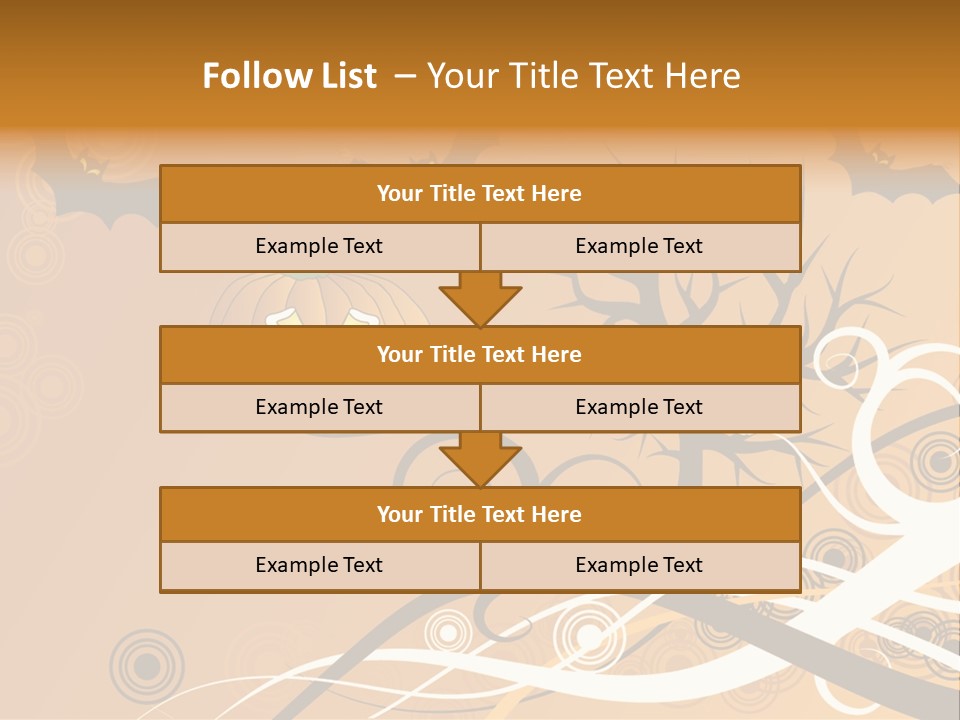 Illustration Decoration Creative PowerPoint Template