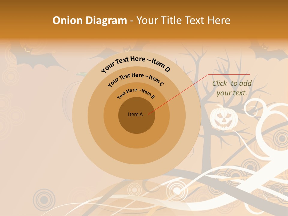 Illustration Decoration Creative PowerPoint Template