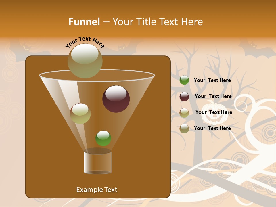 Illustration Decoration Creative PowerPoint Template