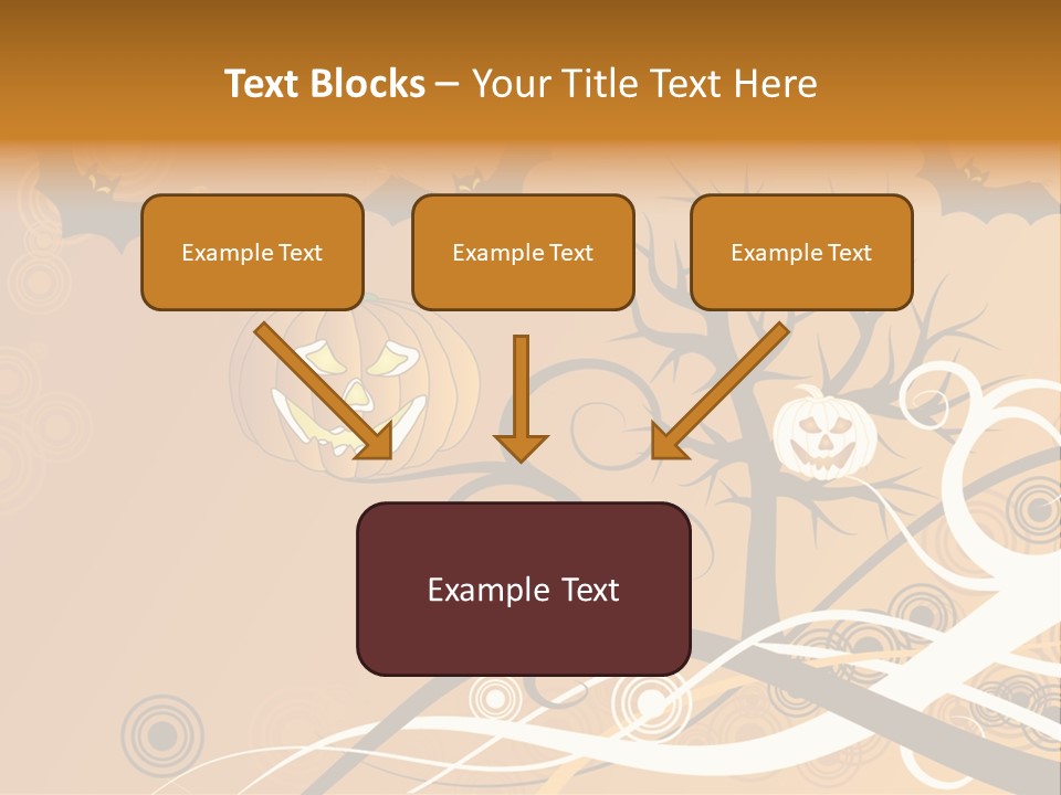 Illustration Decoration Creative PowerPoint Template