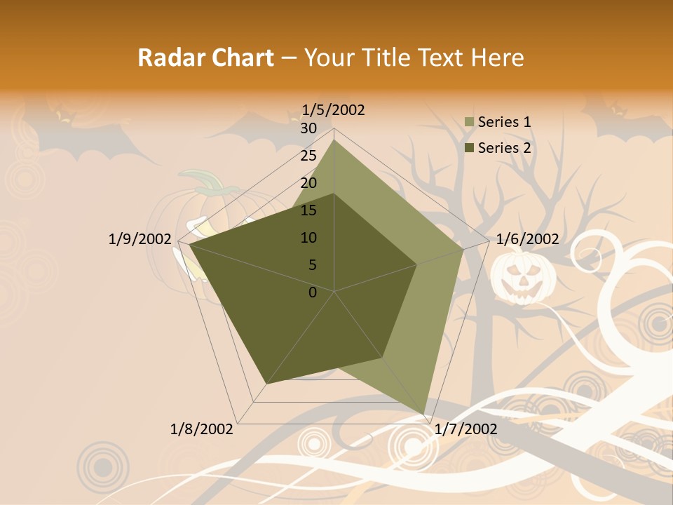 Illustration Decoration Creative PowerPoint Template