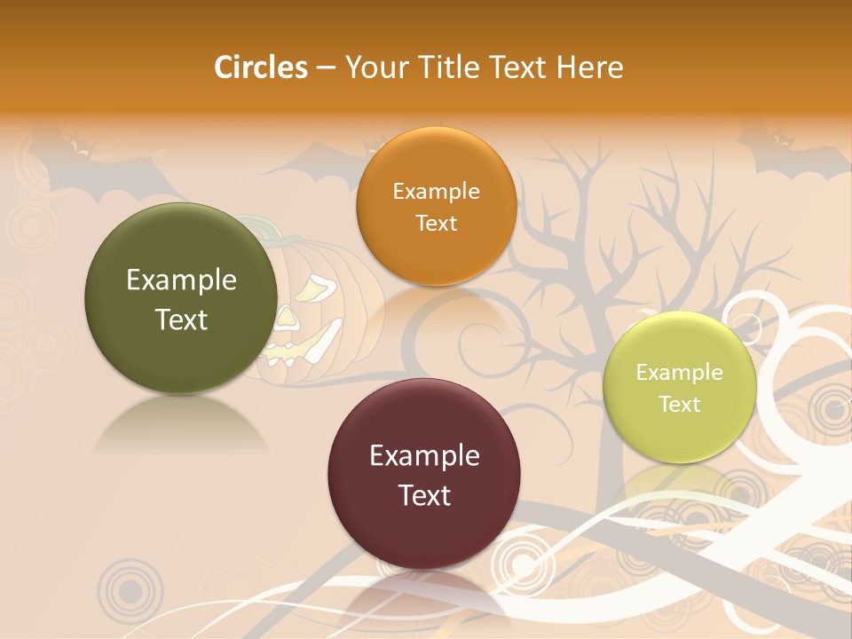 Illustration Decoration Creative PowerPoint Template