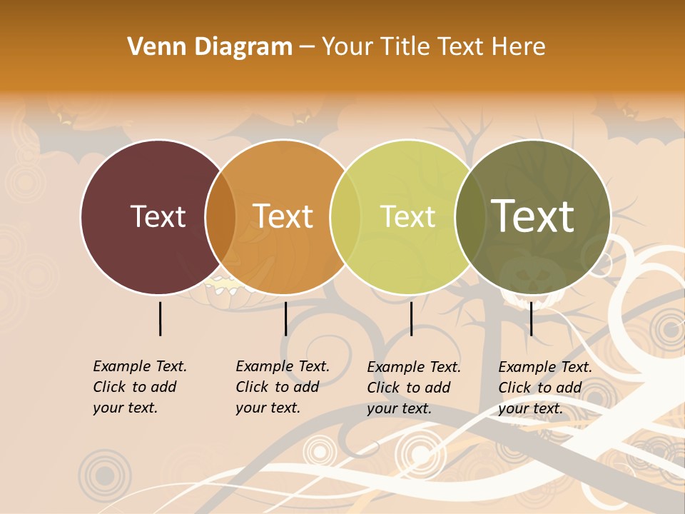 Illustration Decoration Creative PowerPoint Template