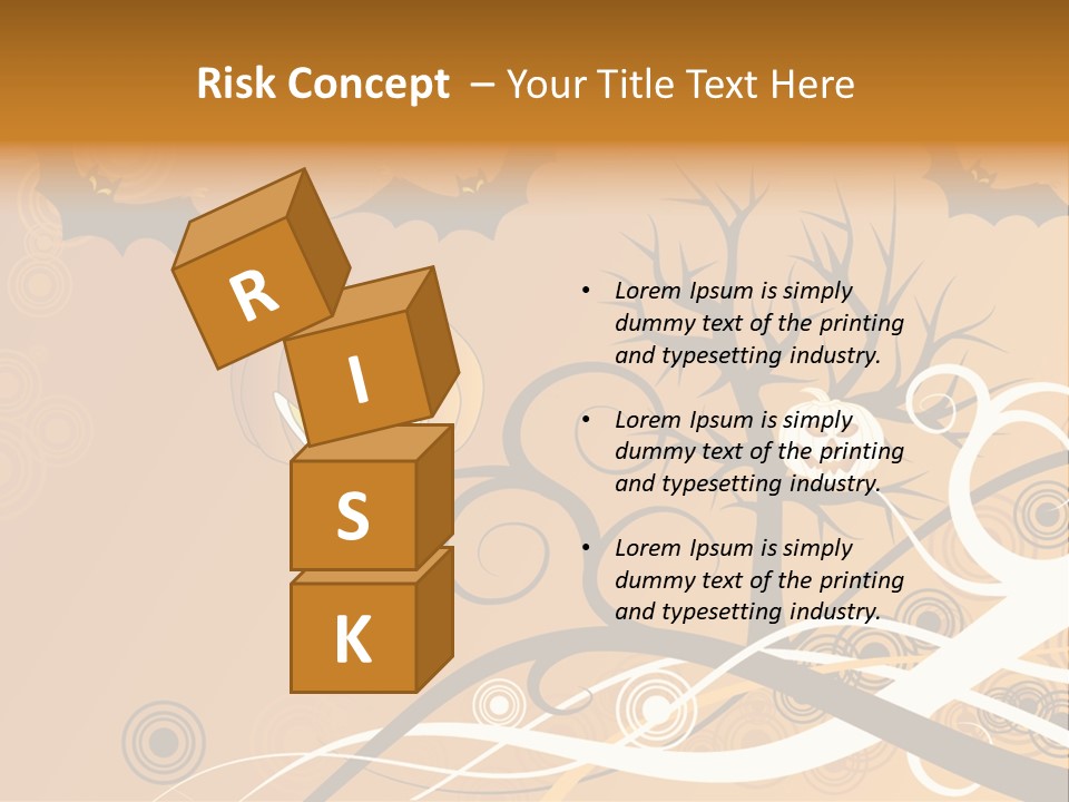 Illustration Decoration Creative PowerPoint Template