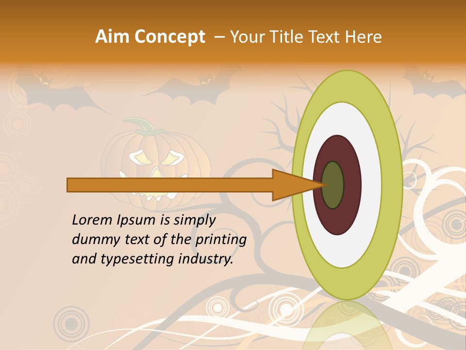 Illustration Decoration Creative PowerPoint Template