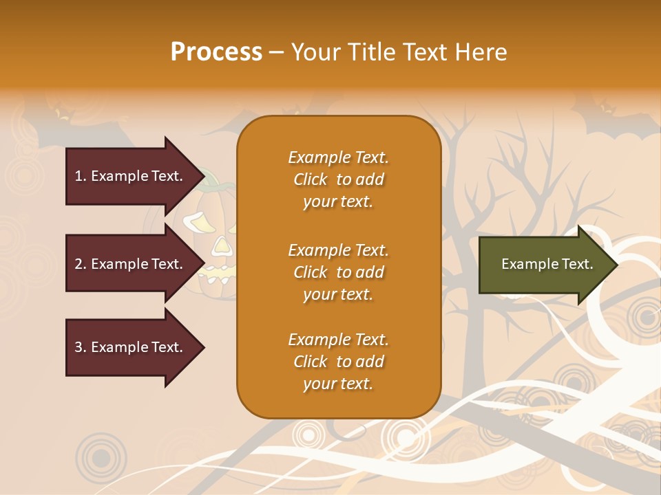 Illustration Decoration Creative PowerPoint Template
