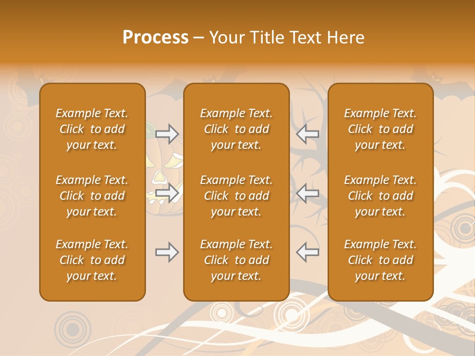 Illustration Decoration Creative PowerPoint Template