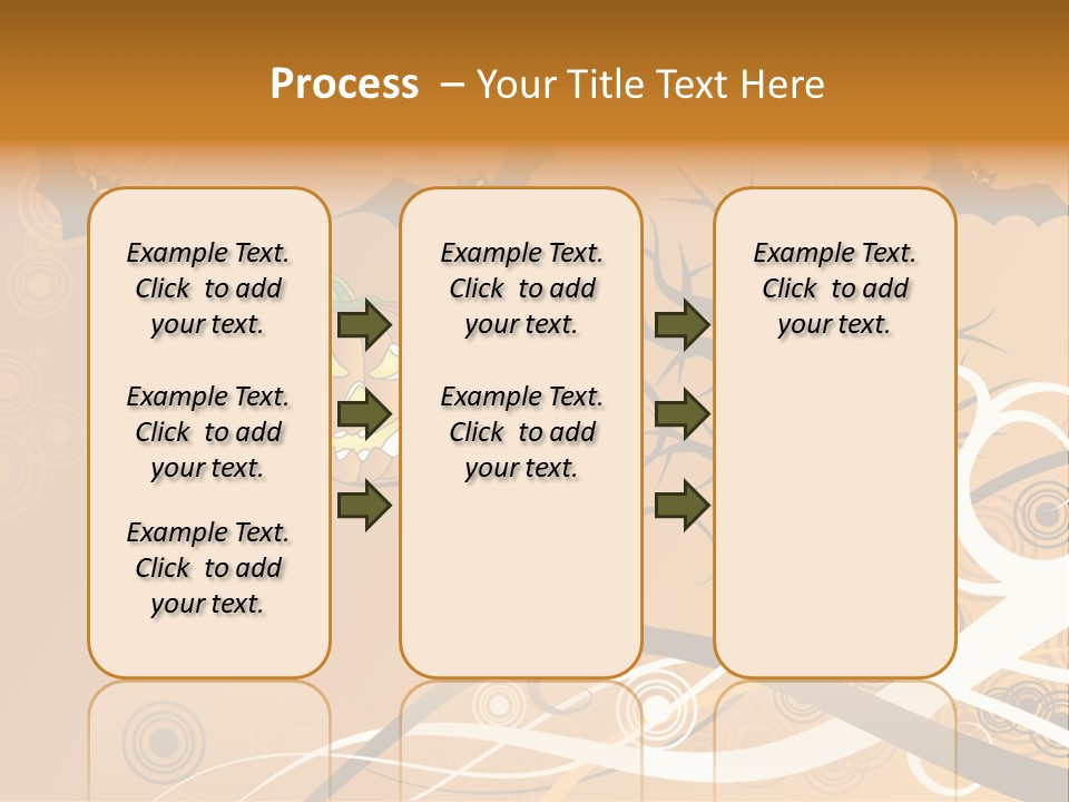 Illustration Decoration Creative PowerPoint Template