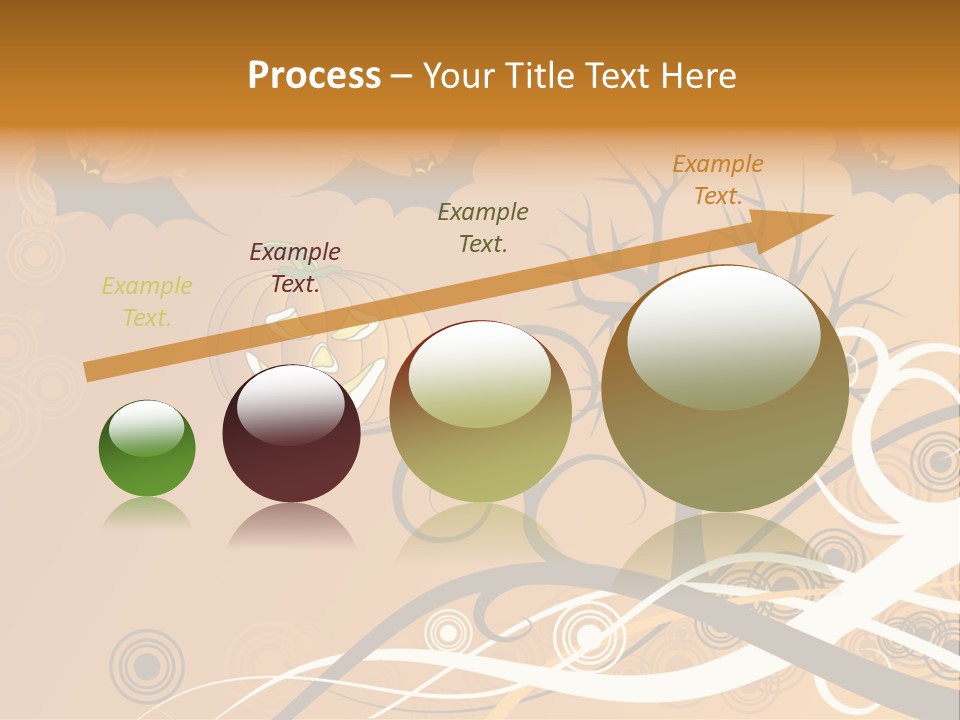 Illustration Decoration Creative PowerPoint Template