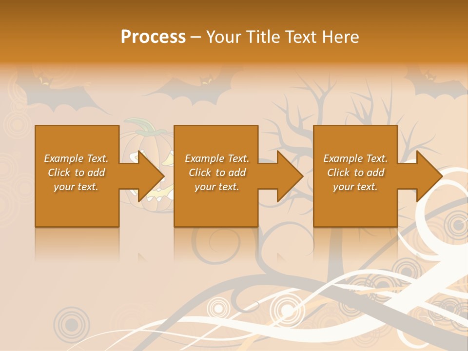 Illustration Decoration Creative PowerPoint Template