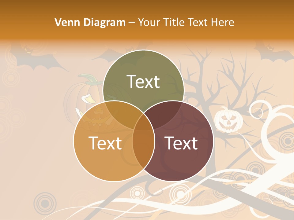 Illustration Decoration Creative PowerPoint Template