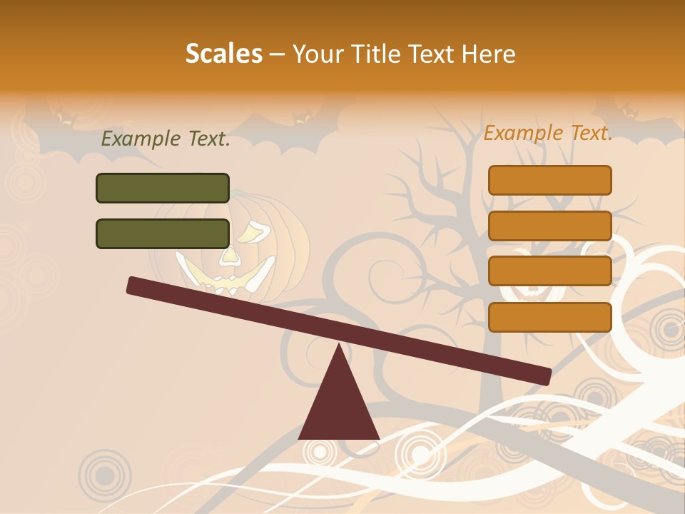 Illustration Decoration Creative PowerPoint Template