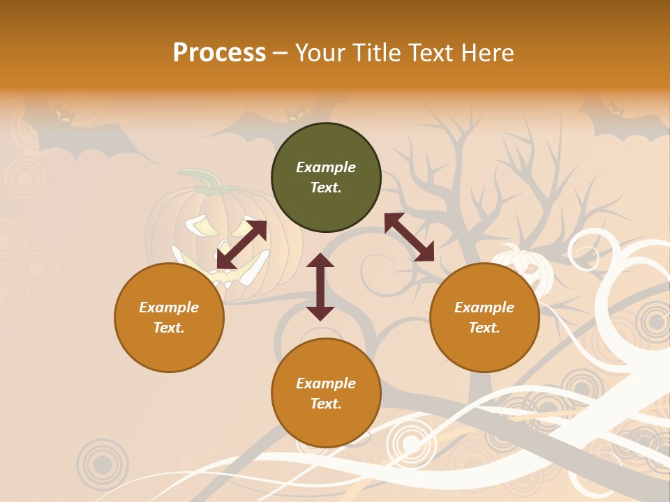 Illustration Decoration Creative PowerPoint Template