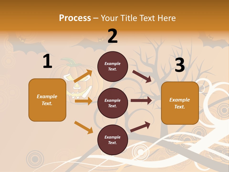 Illustration Decoration Creative PowerPoint Template