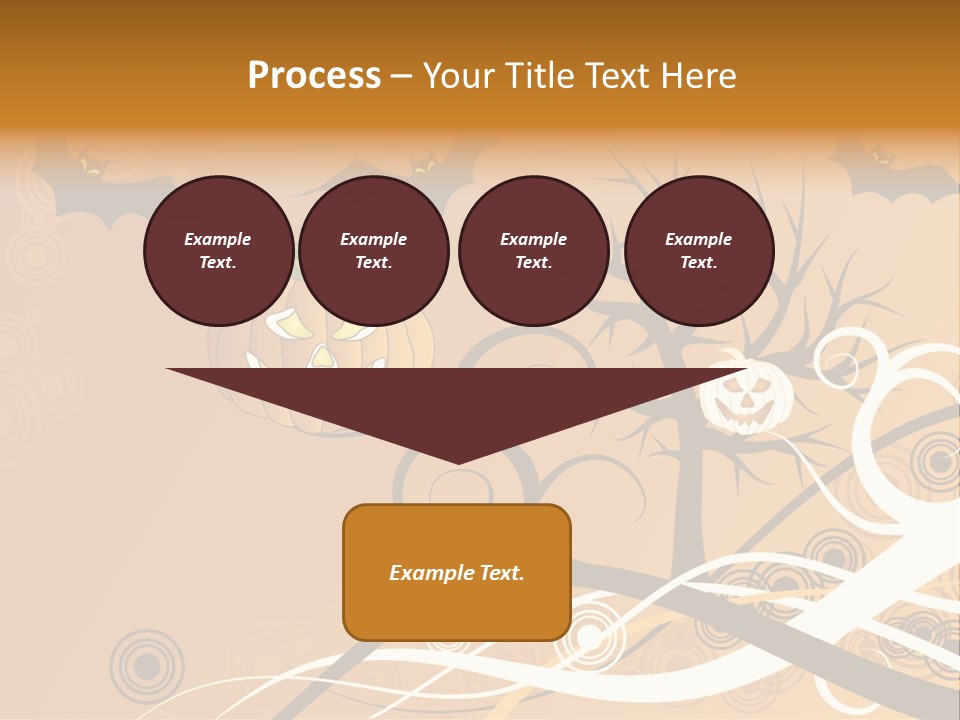 Illustration Decoration Creative PowerPoint Template