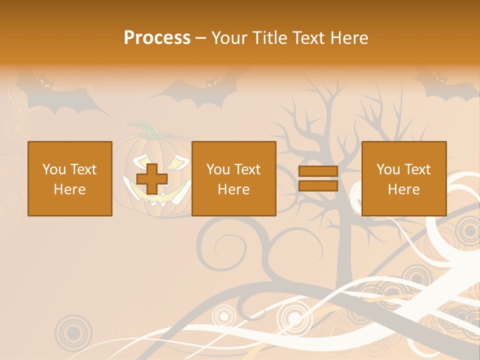 Illustration Decoration Creative PowerPoint Template