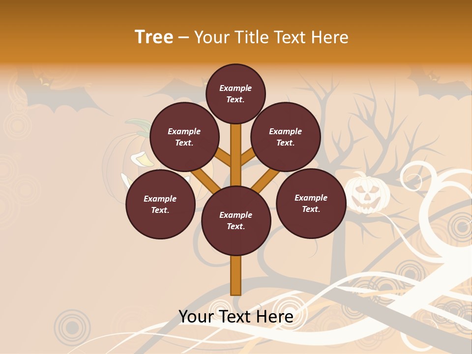 Illustration Decoration Creative PowerPoint Template