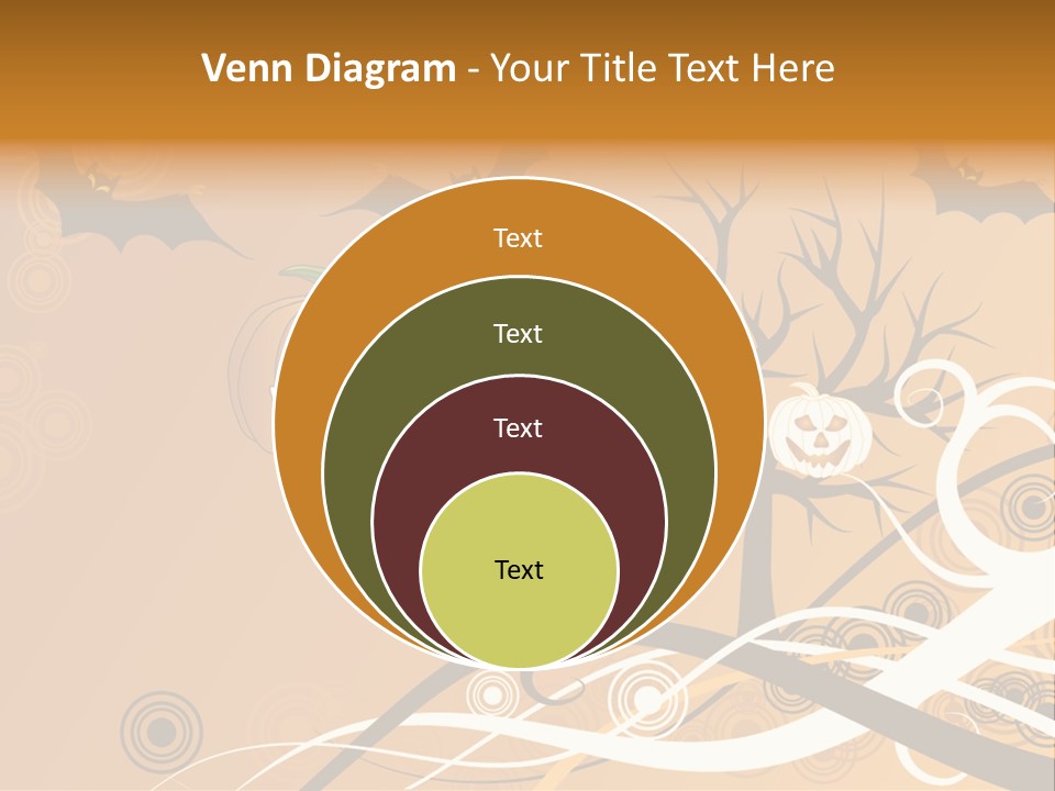 Illustration Decoration Creative PowerPoint Template