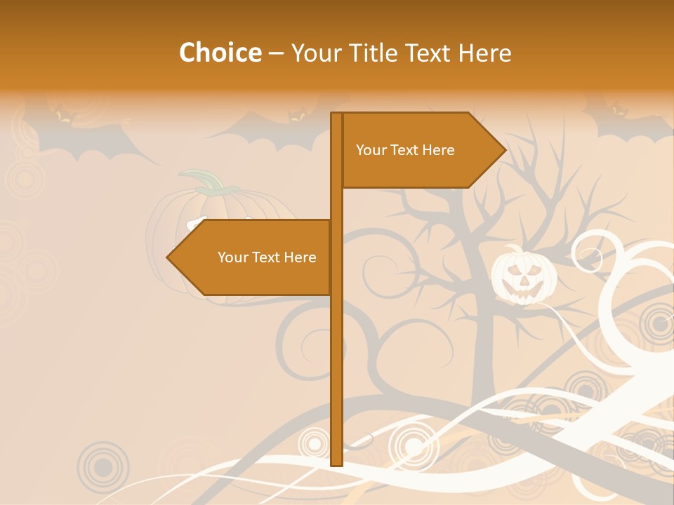 Illustration Decoration Creative PowerPoint Template