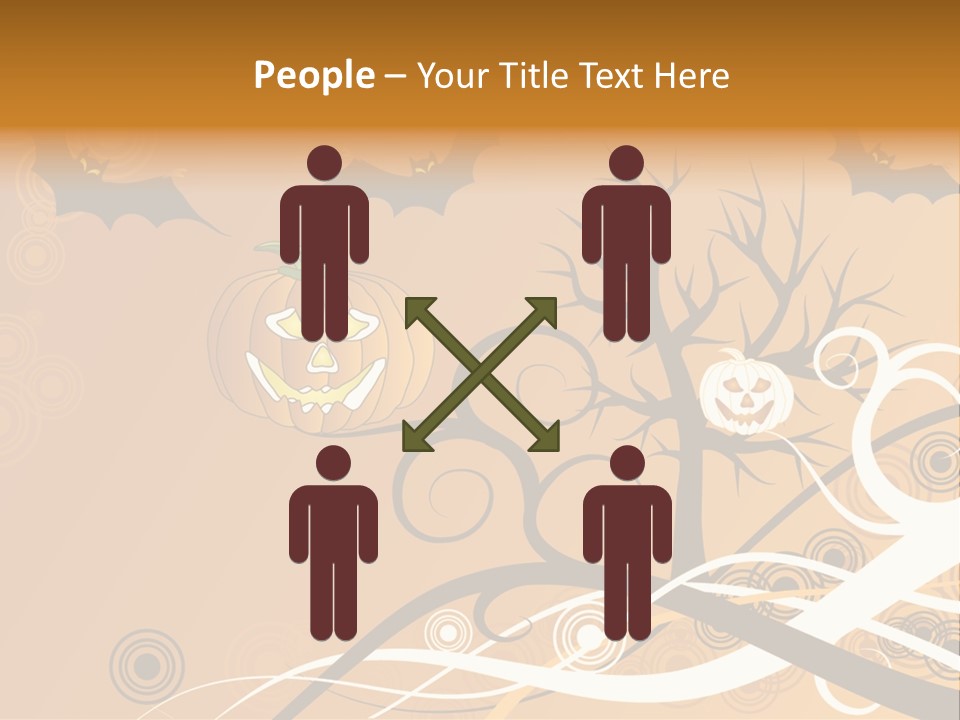 Illustration Decoration Creative PowerPoint Template