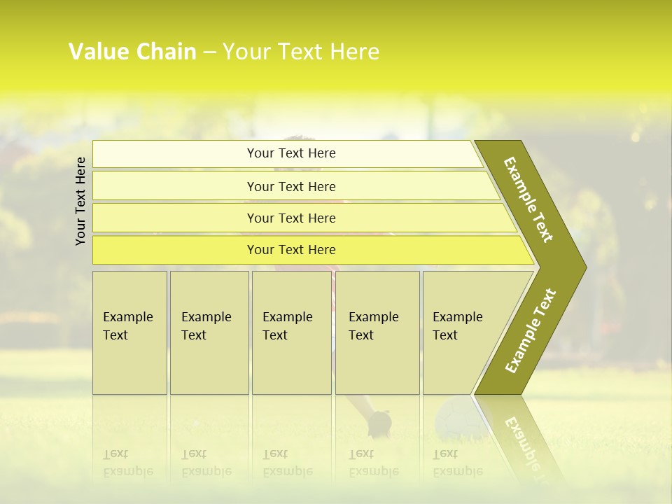 Young Football Park PowerPoint Template