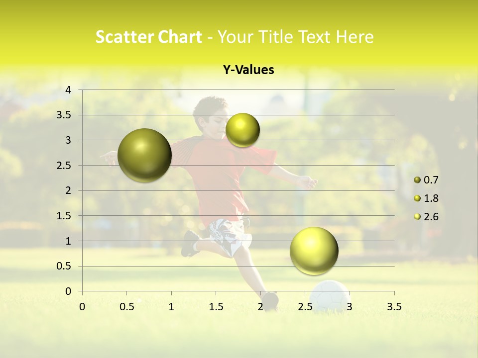 Young Football Park PowerPoint Template
