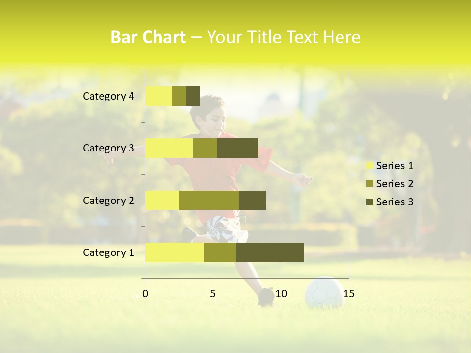 Young Football Park PowerPoint Template