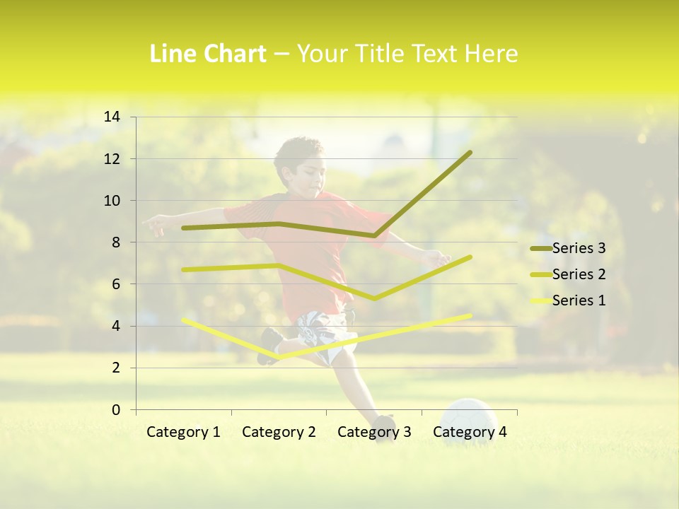 Young Football Park PowerPoint Template