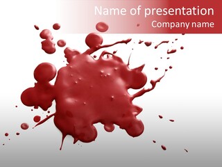 Crime Isolated Murder PowerPoint Template