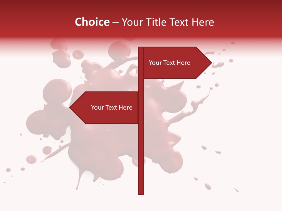 Crime Isolated Murder PowerPoint Template