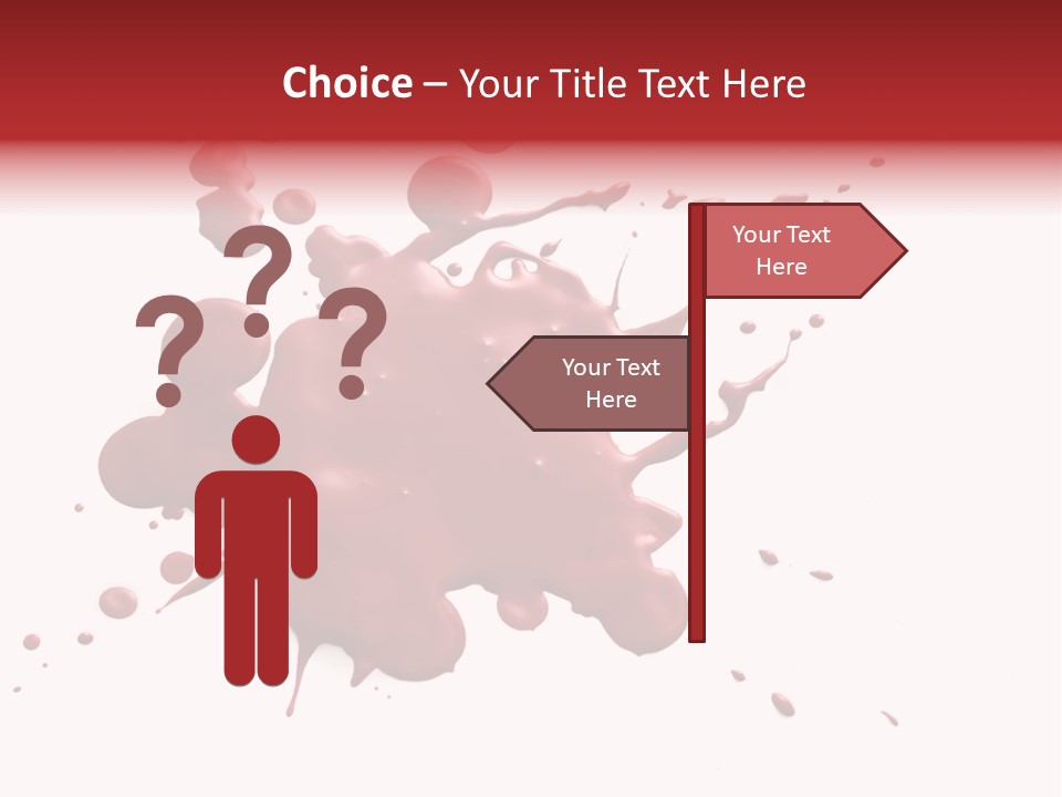 Crime Isolated Murder PowerPoint Template