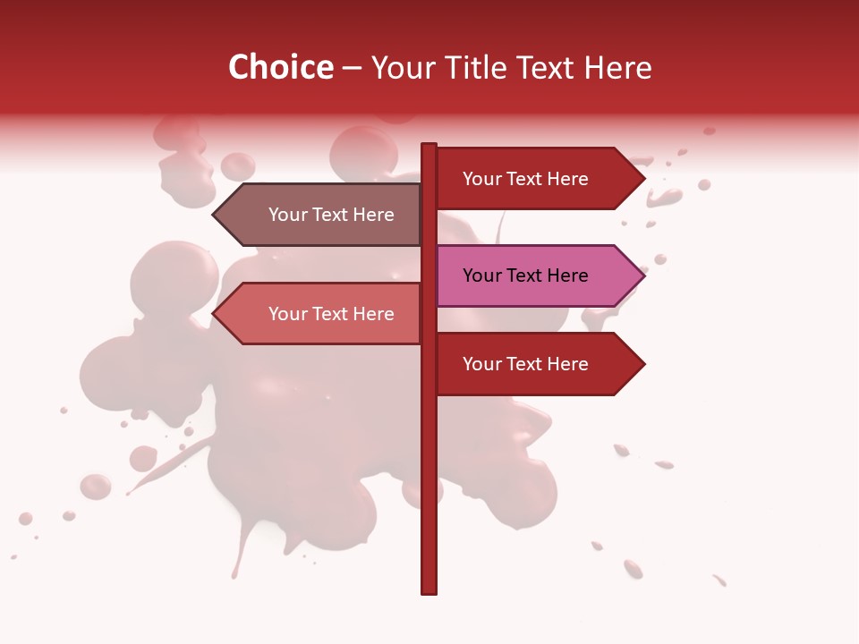 Crime Isolated Murder PowerPoint Template