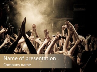 Lit People Back PowerPoint Template