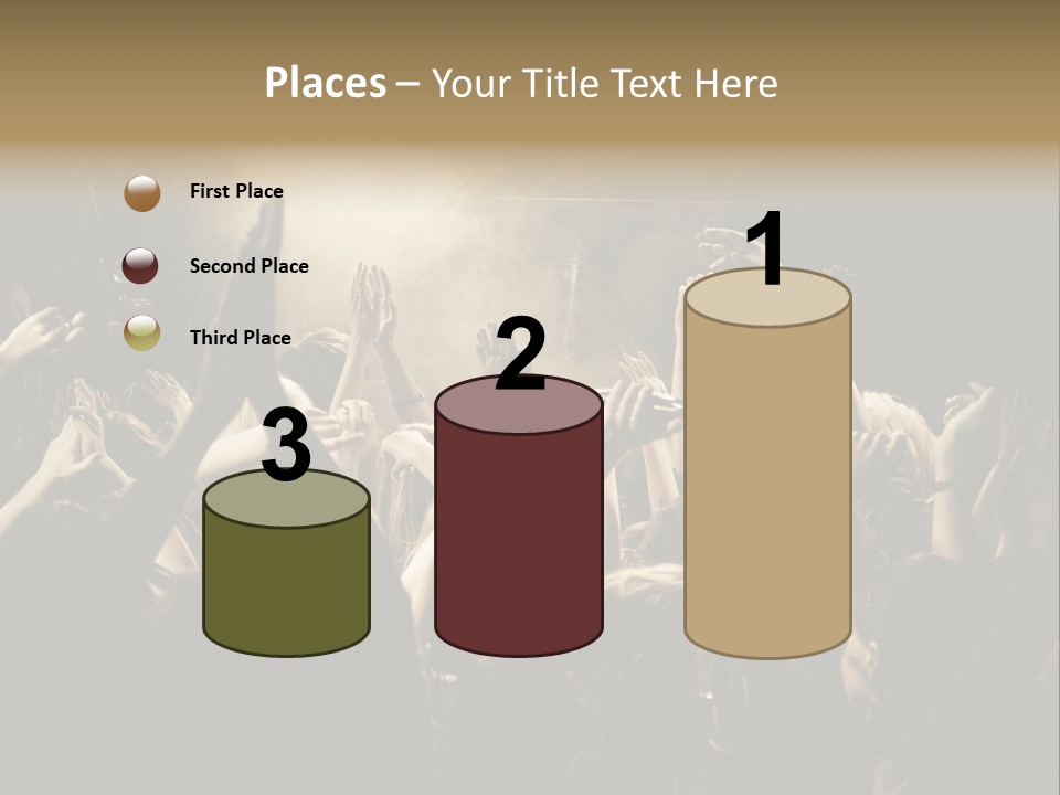 Lit People Back PowerPoint Template