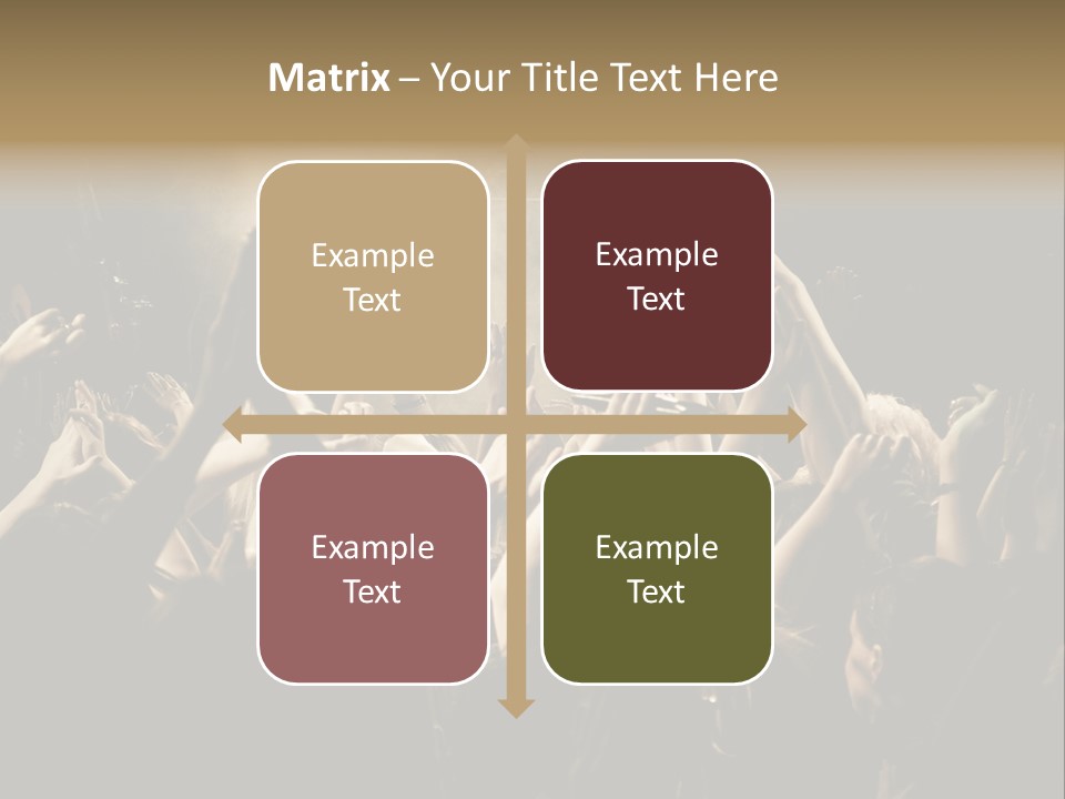 Lit People Back PowerPoint Template