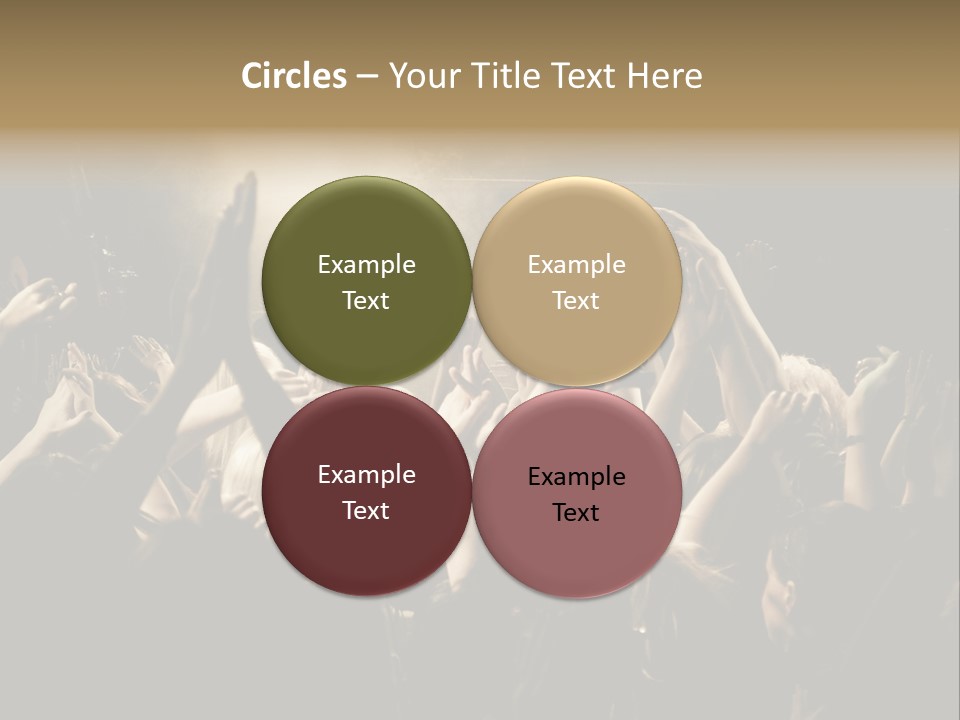 Lit People Back PowerPoint Template