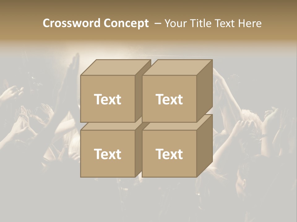 Lit People Back PowerPoint Template