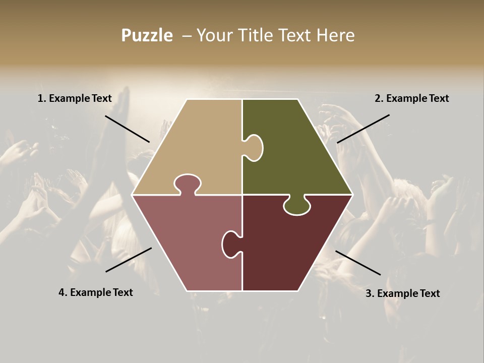 Lit People Back PowerPoint Template