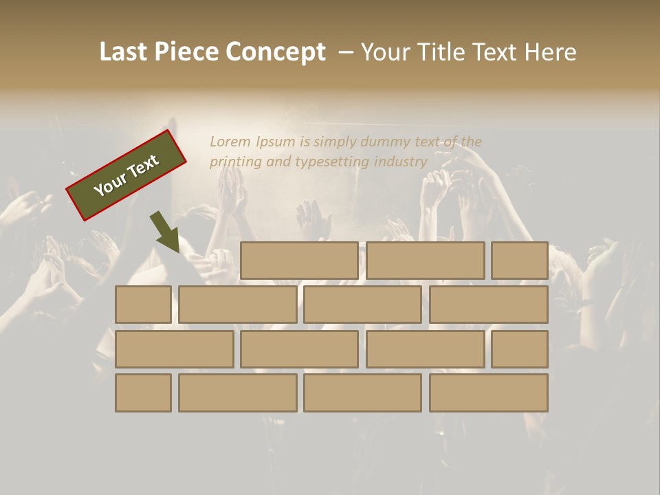 Lit People Back PowerPoint Template