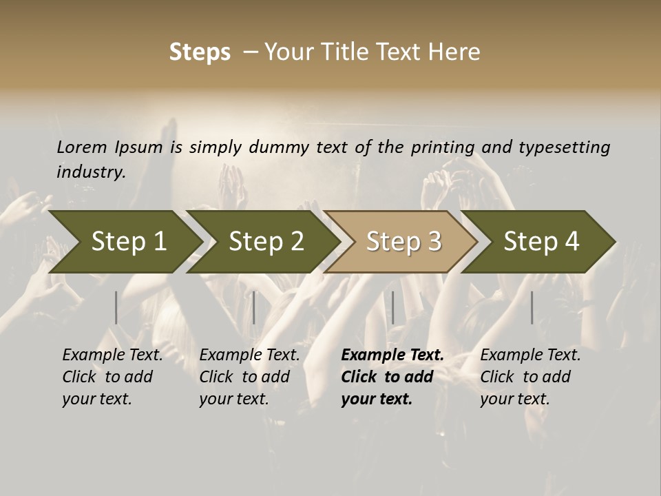 Lit People Back PowerPoint Template