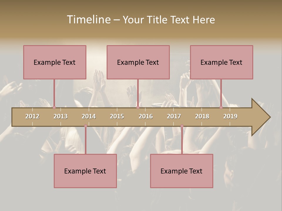 Lit People Back PowerPoint Template